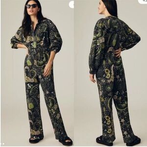 ❤️‍🔥FIRM PRICE❤️‍🔥 Farm Rio Canvas Jumpsuit